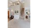 Inviting foyer with staircase, decor, and a view to the living room at 630 W Navarro Ave, Mesa, AZ 85210
