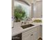 Close up on the sink and counter, featuring natural lighting and modern hardware at 630 W Navarro Ave, Mesa, AZ 85210