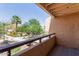 Charming patio with a view of the community at 8055 E Thomas Rd # C203, Scottsdale, AZ 85251