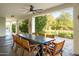 Covered patio showcasing a large dining table and well-manicured backyard at 9035 W Villa Chula --, Peoria, AZ 85383