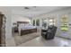 Spacious bedroom filled with natural light and backyard views at 1306 W Heatherbrae Dr, Phoenix, AZ 85013