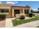 Charming single-story home features a well-manicured lawn and stucco exterior with a tile roof at 14402 N 58Th Dr, Glendale, AZ 85306