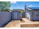 Backyard featuring a storage shed with access from the driveway at 1550 W Willow Ave, Phoenix, AZ 85029