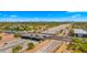 Aerial view of the property highlighting its location near major roads, landscaping and city views at 1615 E Fremont Dr, Tempe, AZ 85282
