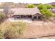 Backyard featuring an open patio area, ideal for outdoor relaxation at 18 E Paint Your Wagon Trl, Phoenix, AZ 85085