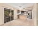 An open floor plan with stainless steel appliances is a major feature at 1857 S El Marino Cir, Mesa, AZ 85202