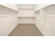Spacious walk-in closet with carpeted floor and custom shelving at 20319 N 224Th Dr, Surprise, AZ 85387