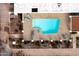 Aerial view showcasing the community pool and lounging area at 2537 N Miller Rd, Scottsdale, AZ 85257