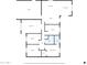 Layout showcases the home's bedrooms, bathrooms, living spaces, kitchen, and garage at 2924 W Anderson Dr, Phoenix, AZ 85053