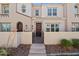 Charming townhome exterior with private gated patio entrance and attractive architectural details at 4077 S Sabrina Dr # 48, Chandler, AZ 85248