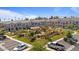 Neighborhood playground with lush landscaping, surrounded by well-maintained townhomes and convenient parking at 4077 S Sabrina Dr # 48, Chandler, AZ 85248
