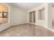 Bright living room featuring neutral walls, recessed lights, and tile floors at 4633 E Chaparosa Way, Cave Creek, AZ 85331