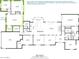 Detailed floor plan showcasing the layout of the 3442 sq ft home, including the room dimensions at 4833 N 38Th St, Phoenix, AZ 85018