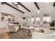 Bright living room with wooden floors and views to backyard at 4833 N 38Th St, Phoenix, AZ 85018