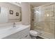 Modern bathroom with updated vanity, tiled shower, and sleek fixtures at 4944 W Vista Ave, Glendale, AZ 85301