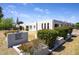Community entrance with well-manicured landscaping and appealing modern architecture at 609 E Royal Palm S Sq, Phoenix, AZ 85020
