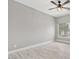 Spacious bedroom featuring a ceiling fan, neutral walls, and natural light from the window at 614 E Benrich Dr, Gilbert, AZ 85295