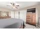 Spacious primary bedroom with ensuite bath, walk-in closets, and contemporary finishes at 6810 E Almeria Rd, Scottsdale, AZ 85257