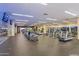 Modern gym with rows of cardio equipment and mirrored weightlifting area at 7161 E Rancho Vista Dr # 1013, Scottsdale, AZ 85251