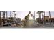 Scottsdale's downtown street, with shops, public art, and mature palm trees at 8625 E Belleview Pl # 1070, Scottsdale, AZ 85257