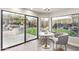 Cozy breakfast nook with views to the patio and backyard at 10658 E Cinnabar Ave, Scottsdale, AZ 85258