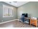 Bedroom featuring desk space, and natural light from the window at 19029 E Mary Ann Way, Queen Creek, AZ 85142