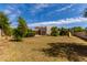 Spacious backyard with play structure and mature trees offers ample space for recreation and relaxation at 1954 N Calle Maderas --, Mesa, AZ 85213