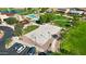 Aerial view of a basketball court within the community at 2496 E Lindrick Dr, Gilbert, AZ 85298