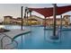 Luxury community pool with a resort-style atmosphere, perfect for relaxation and recreation at 26914 W Renee Dr, Buckeye, AZ 85396