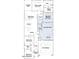 Detailed floor plan showcasing the layout of the home, including the next-gen suite and covered patio at 3254 E Ranchhand Dr, San Tan Valley, AZ 85140