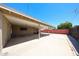 View of the backyard patio, showcasing a large, covered area perfect for entertaining and relaxing at 3513 W Maryland Ave, Phoenix, AZ 85019