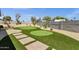 Backyard featuring a putting green for recreational use at 3806 N 23Rd Ave, Phoenix, AZ 85015