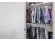 Walk-in closet with shelving and clothing racks at 3806 N 23Rd Ave, Phoenix, AZ 85015