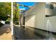 Inviting water feature with Three Fountains signage and lush landscaping at 4411 N 40Th St # 40, Phoenix, AZ 85018