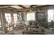 Charming living room with wood floors, built-in shelves, comfortable seating, and lots of natural light at 6725 W Colter St, Glendale, AZ 85303