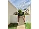 A nicely landscaped walkway leads to the front door of the home at 7214 N Via De La Siesta --, Scottsdale, AZ 85258