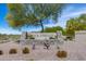 Landscaped entrance sign for the Rock Springs community with desert vegetation at 7634 W Redbird Rd, Peoria, AZ 85383