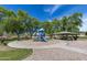 Community park with a playground, covered picnic area, and beautifully landscaped grounds at 7634 W Redbird Rd, Peoria, AZ 85383