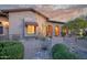 Beautiful home showcasing a lovely walkway and desert landscaping at 9715 E Allison Way, Scottsdale, AZ 85262