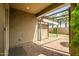 View of the covered patio at 9829 E Talon Ave, Mesa, AZ 85212