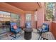 Relaxing outdoor space featuring comfortable seating and a fire pit for cozy evenings at 14950 W Mountain View Blvd # 7111, Surprise, AZ 85374