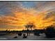 Striking sunrise view over the neighborhood with a single bare tree in the foreground at 15133 W Wildfire Dr, Surprise, AZ 85374