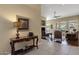 Grand entryway leading into a living room with hardwood floors and large windows at 15608 E Chaparral Way, Fountain Hills, AZ 85268