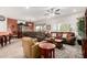 Spacious living room with neutral tones, comfortable seating, and ample natural light at 15691 W Arbor Trl, Surprise, AZ 85374