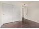 Bedroom with closet and hardwood floors at 1825 W Ray Rd # 2111, Chandler, AZ 85224