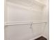 Walk-in closet with shelving and rod for ample storage space at 1825 W Ray Rd # 2111, Chandler, AZ 85224