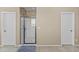 Bathroom showcasing a glass enclosed shower, separate toilet room and tile floors at 21337 E Waverly Dr, Queen Creek, AZ 85142