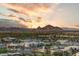Picturesque cityscape view with mountains under a dreamy sunset sky from this property at 2323 N Central Ave # Ph D, Phoenix, AZ 85004