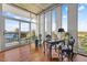Office space with city views and a desk at 2323 N Central Ave # Ph D, Phoenix, AZ 85004