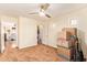 Neutral bedroom with walk-in closet at 30013 N Candlewood Dr, San Tan Valley, AZ 85143